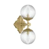 Manet Clear Bath Sconce - 2 Light