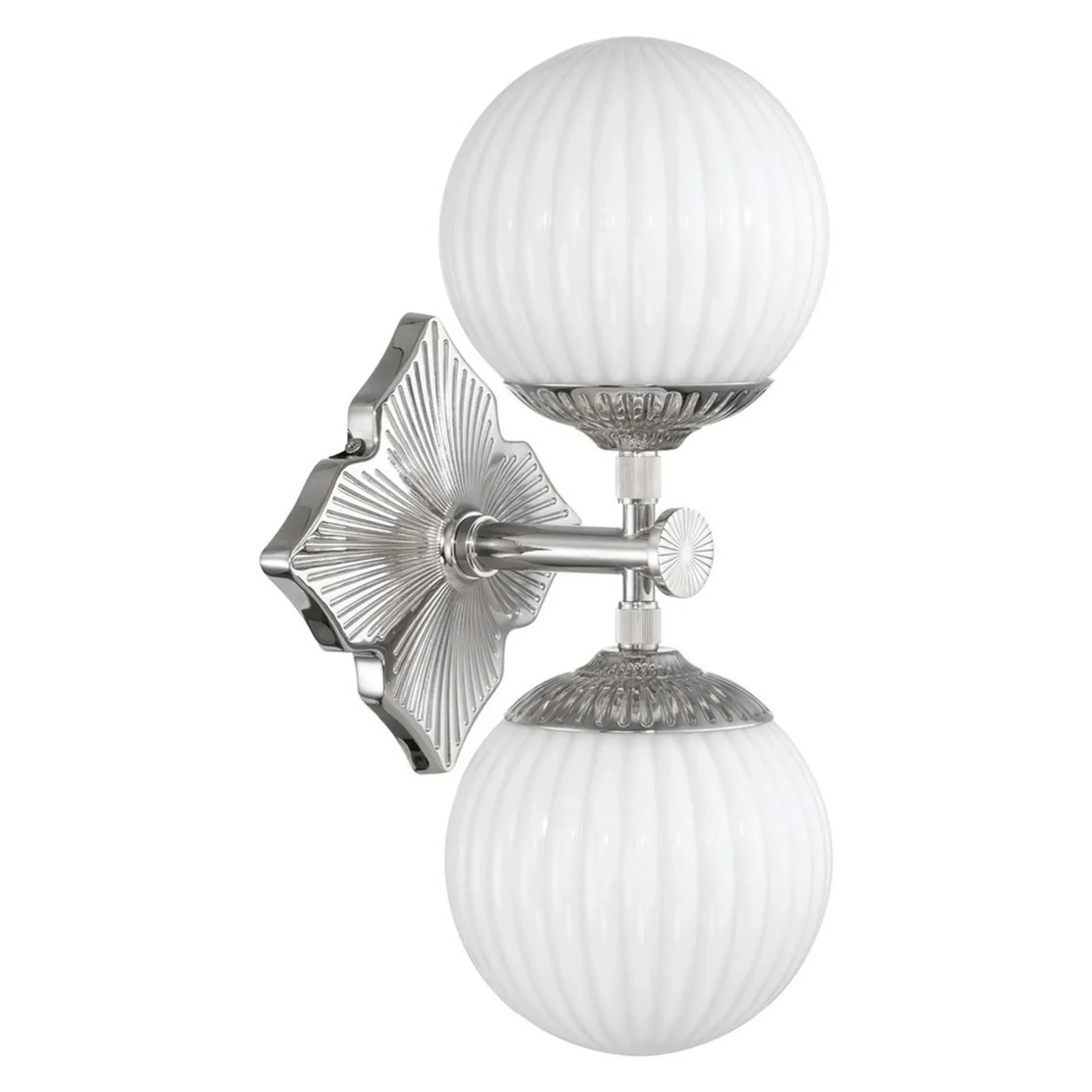 Manet Opal Bath Sconce - 2 Light