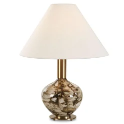 Marbled Mocha Table Lamp