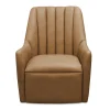Marisol Swivel Chair - Leather