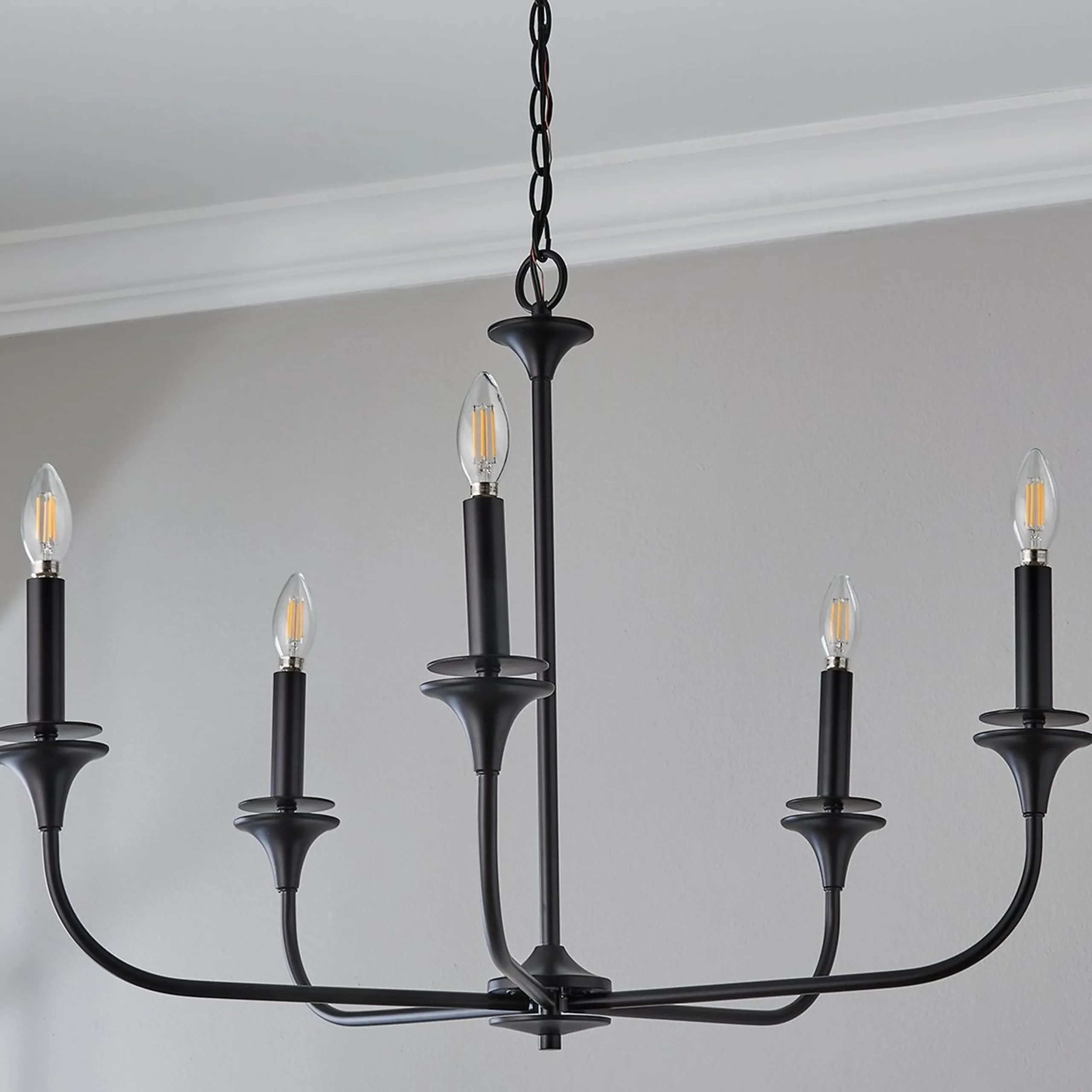 Mayhue Chandelier - 5 Light