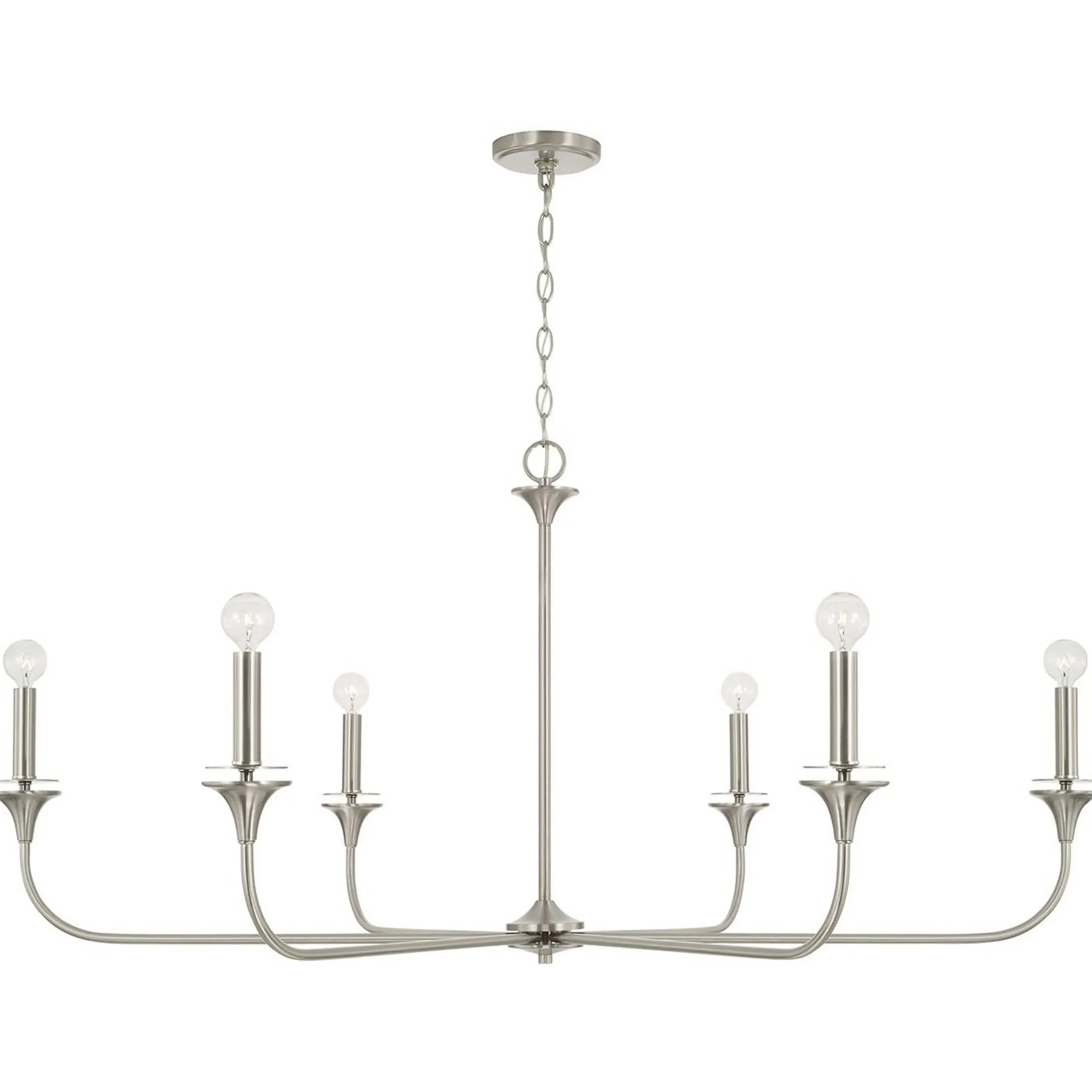 Mayhue Chandelier - 6 Light