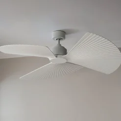 52" Melinoe Indoor / Outdoor Smart Ceiling Fan - Pleated