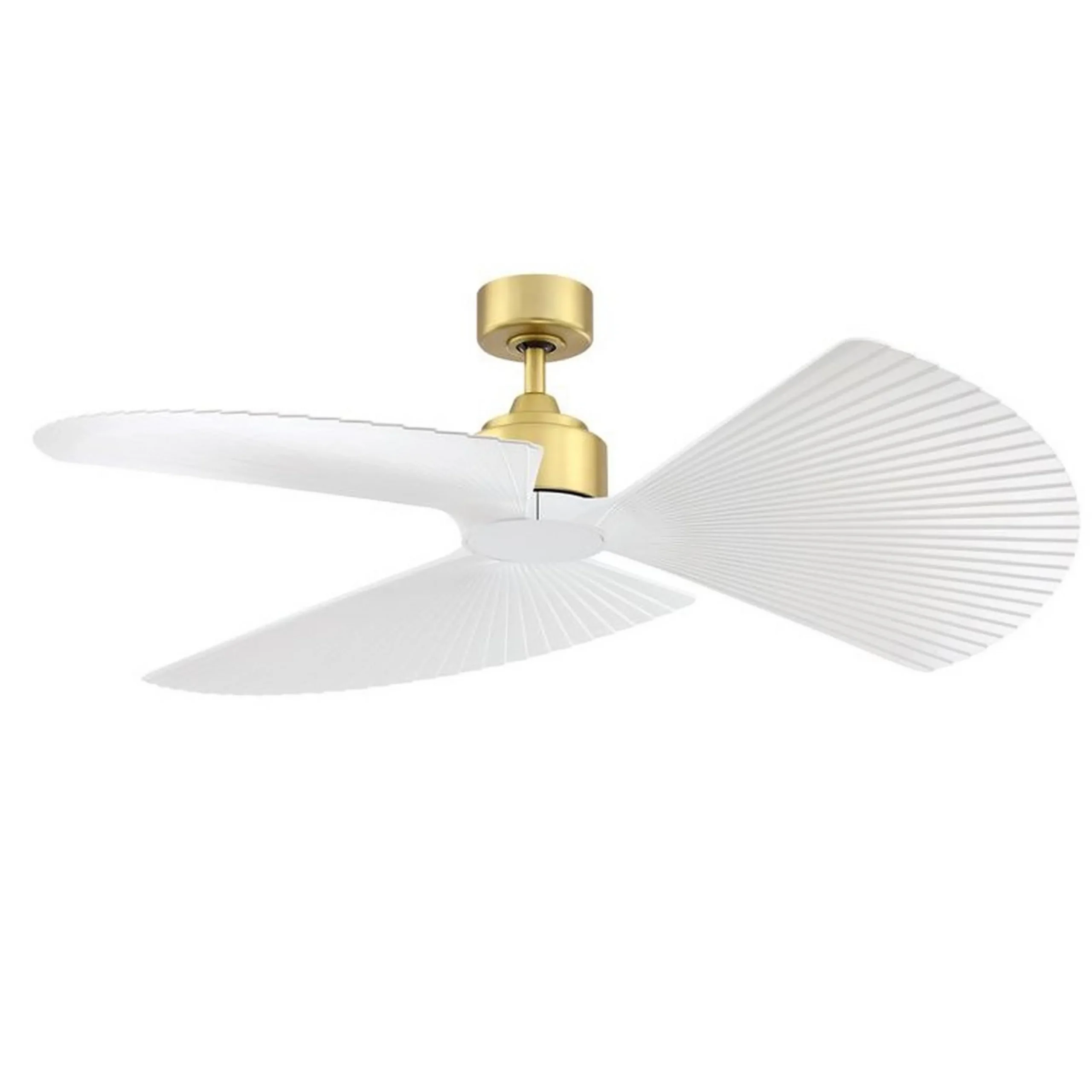 52" Melinoe Indoor / Outdoor Smart Ceiling Fan - Pleated