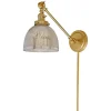 Mercury Glass Dome Swivel Swing Arm