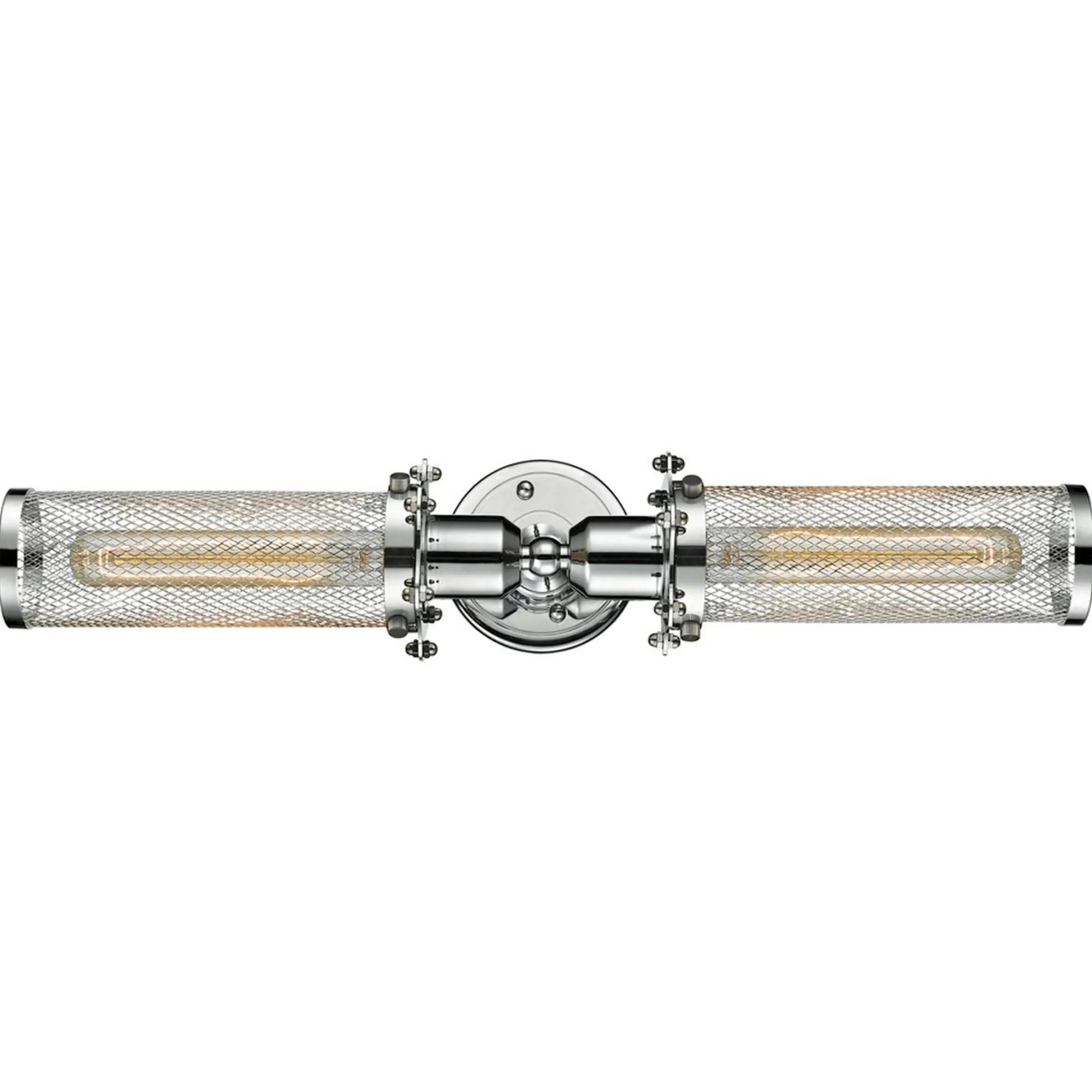 Mesh Double Cylinder Sconce