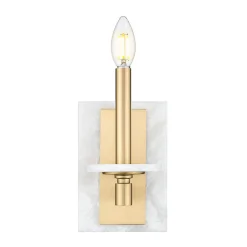 Mestra Alabaster Bath Sconce