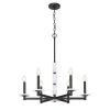 Mestra Alabaster Chandelier - 6 Light