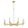 Mestra Alabaster Chandelier - 8 Light