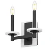 Mestra Alabaster Double Bath Sconce