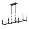Mestra Alabaster Island Chandelier - 8 Light