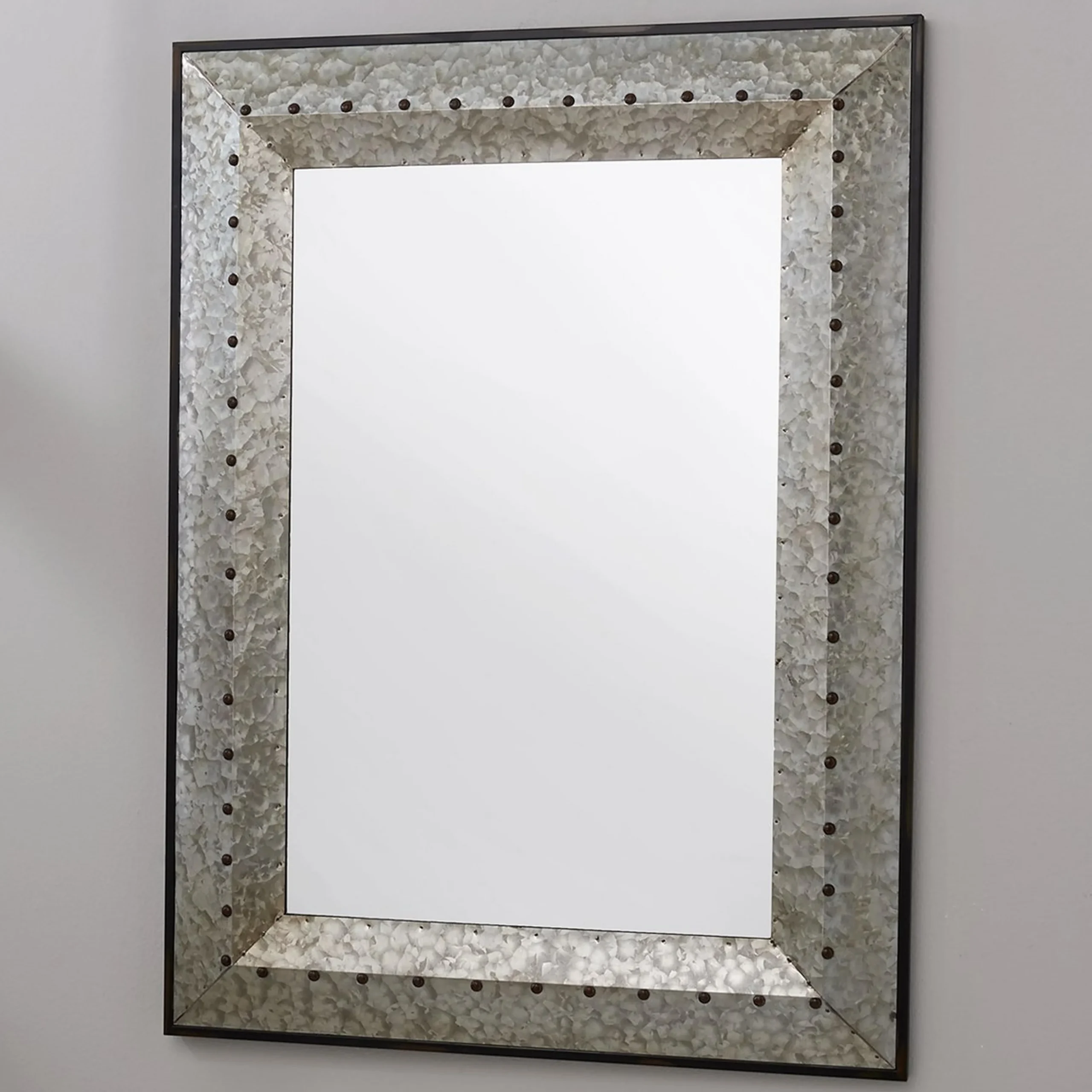 Metal Industrial Rivet Mirror