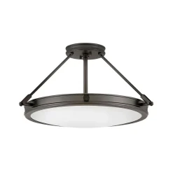 Mid-Century Retro Semi-Flush Ceiling Light - 4 Light