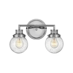 Mildly Mid-Century Vanity Light - 2 Light