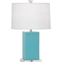 Minimal Ceramic Column Table Lamp - Small