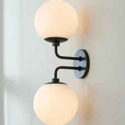 Minimalist Globe Sconce - 2 Light