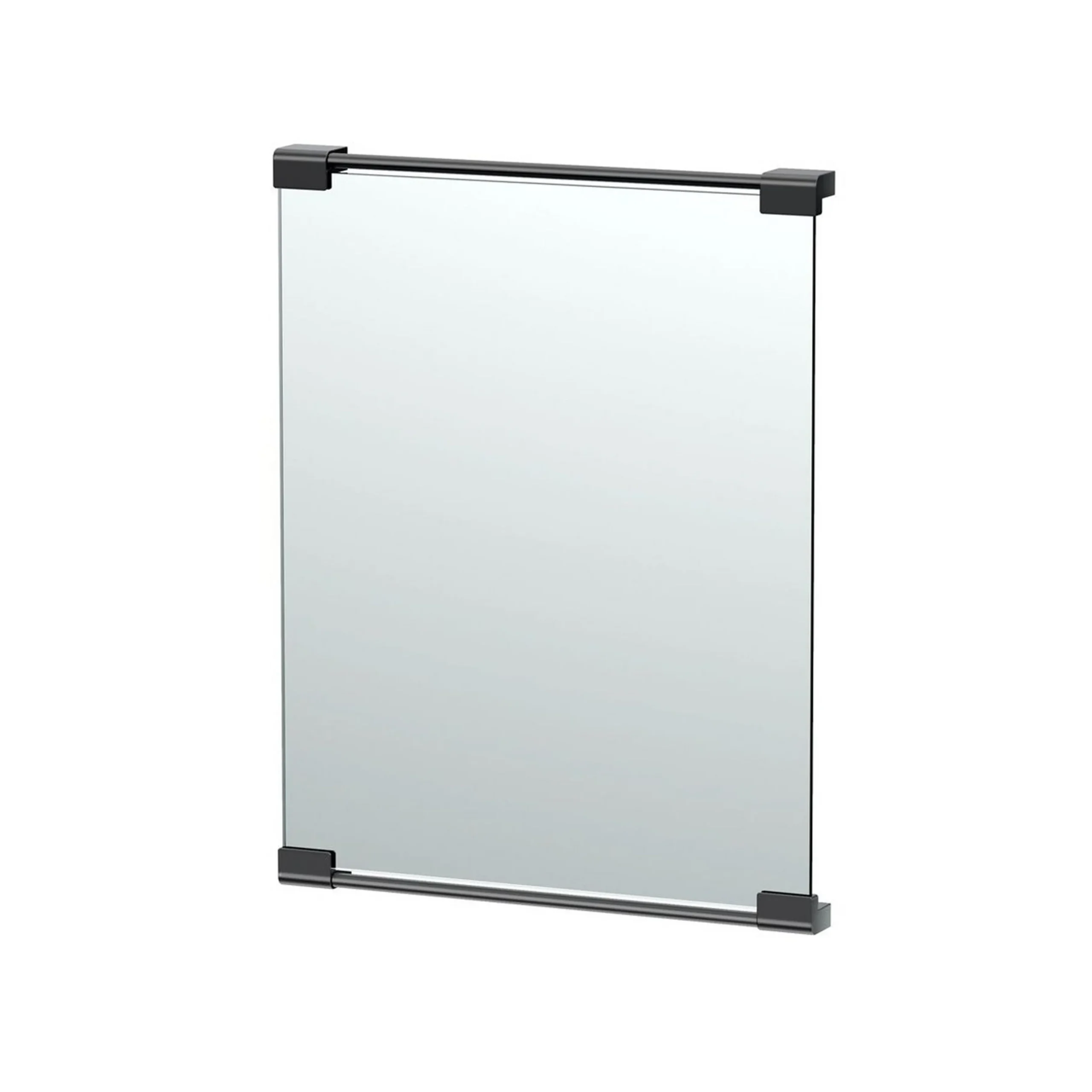 Minimalist Rectangular Bracket Mirror - Small