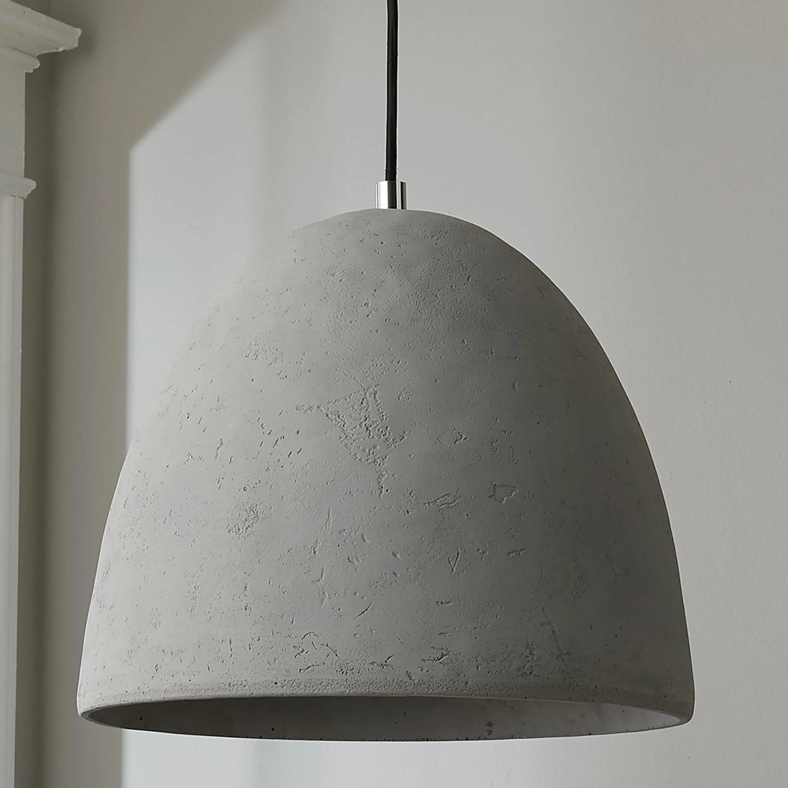 Mira Concrete Dome Pendant