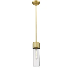 Mirza Clear Glass Pendant