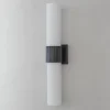 Mirza Opal Glass Bath Sconce - 2 Light