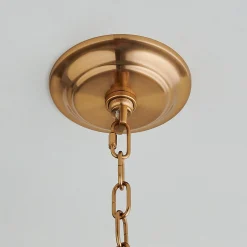 Moderately Modern Two-Tier Chandelier