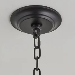 Moderately Modern Two-Tier Chandelier