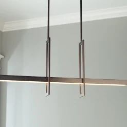 Modern Balance Beam LED Island Chandelier