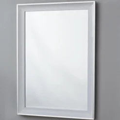 Modern Beveled Two-Toned Mirror