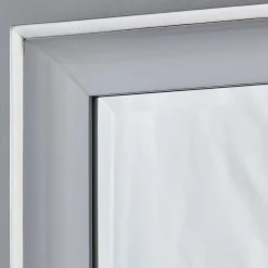 Modern Beveled Two-Toned Mirror
