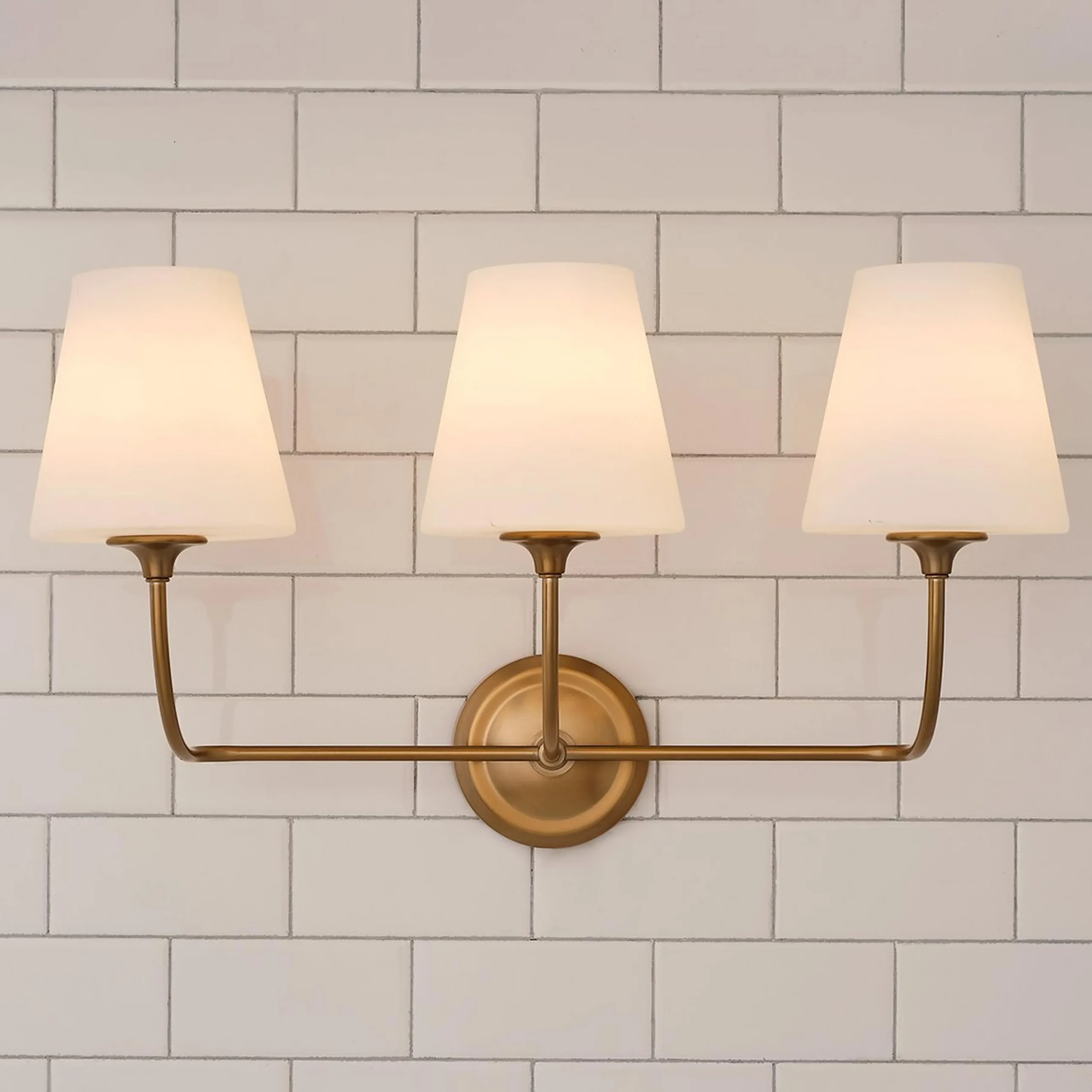 Modern Charleston Vanity Light - 3 Light
