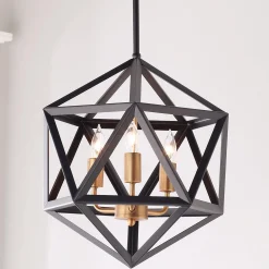 Modern Diamond Prism Lantern
