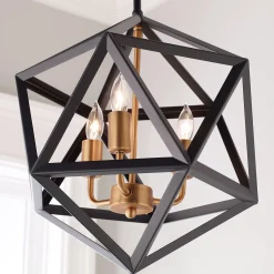Modern Diamond Prism Lantern