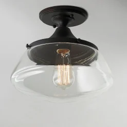 Modern Diner Semi-Flush Ceiling Light