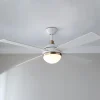 54" Modern Globe LED Ceiling Fan