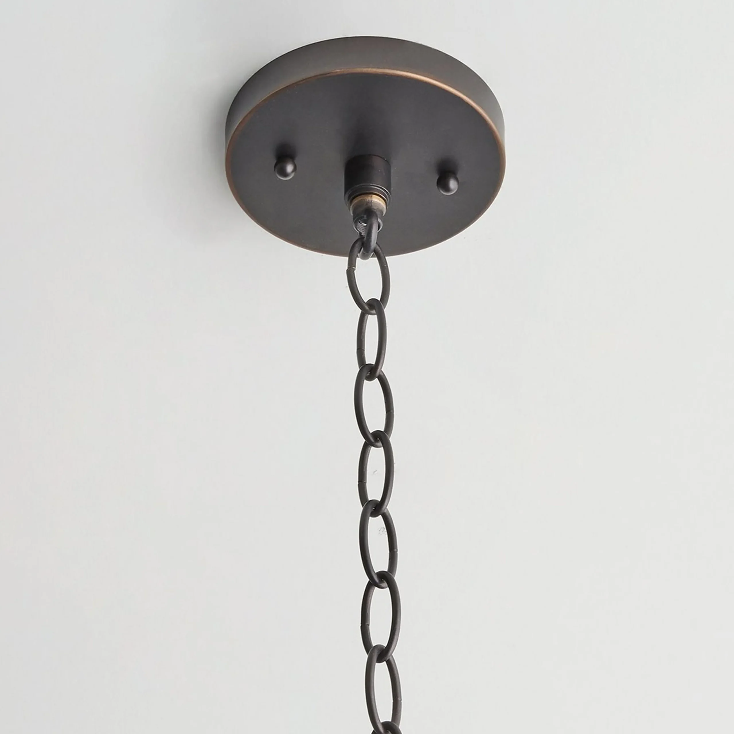 Modern Metal Shade Pendant - Large