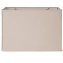 16" Modern Rectangular Linen Shade