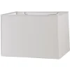 16" Modern Rectangular Linen Shade