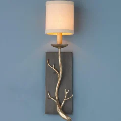 Modern Twisted Twig Sconce