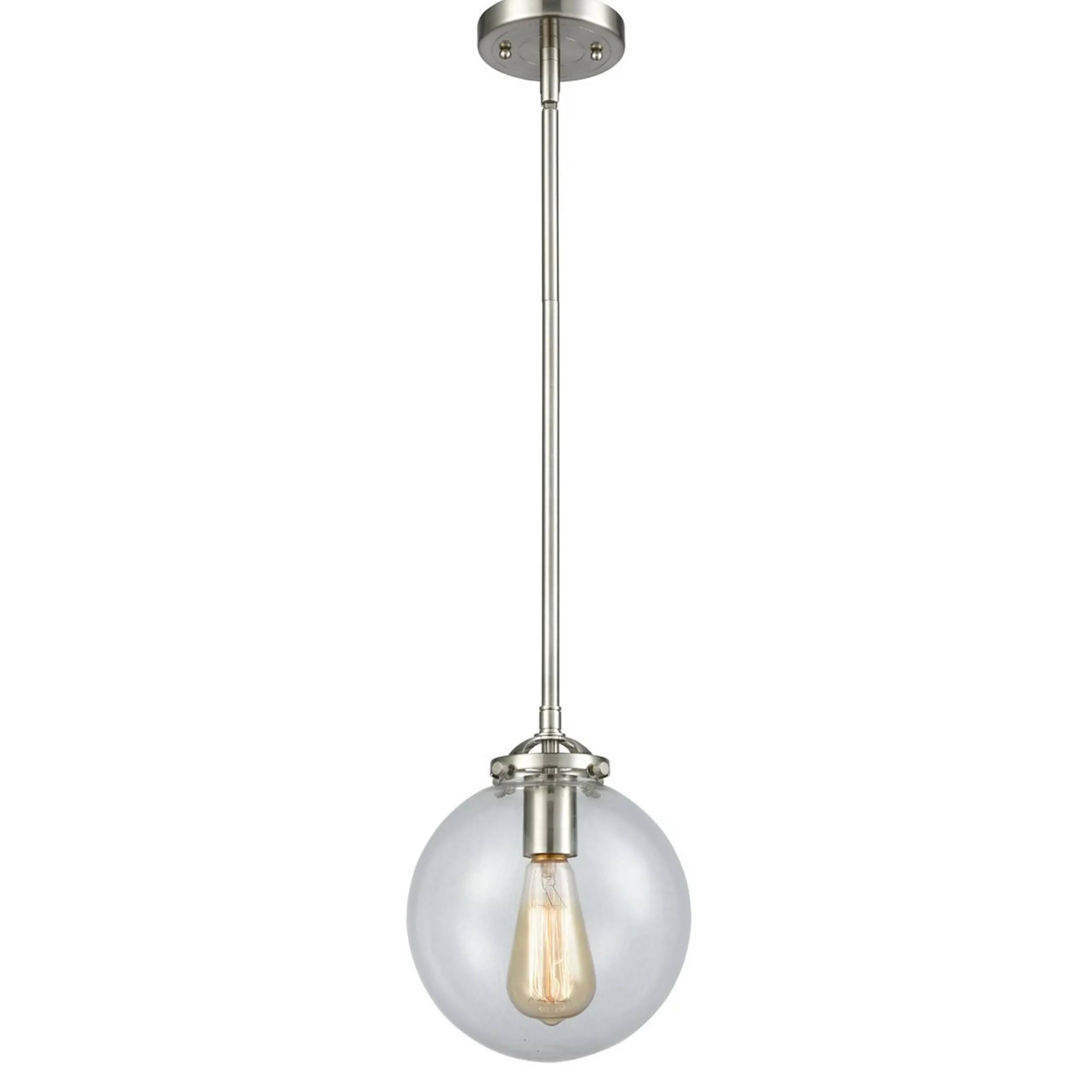 Mod Mix Clear Globe Pendant - Large