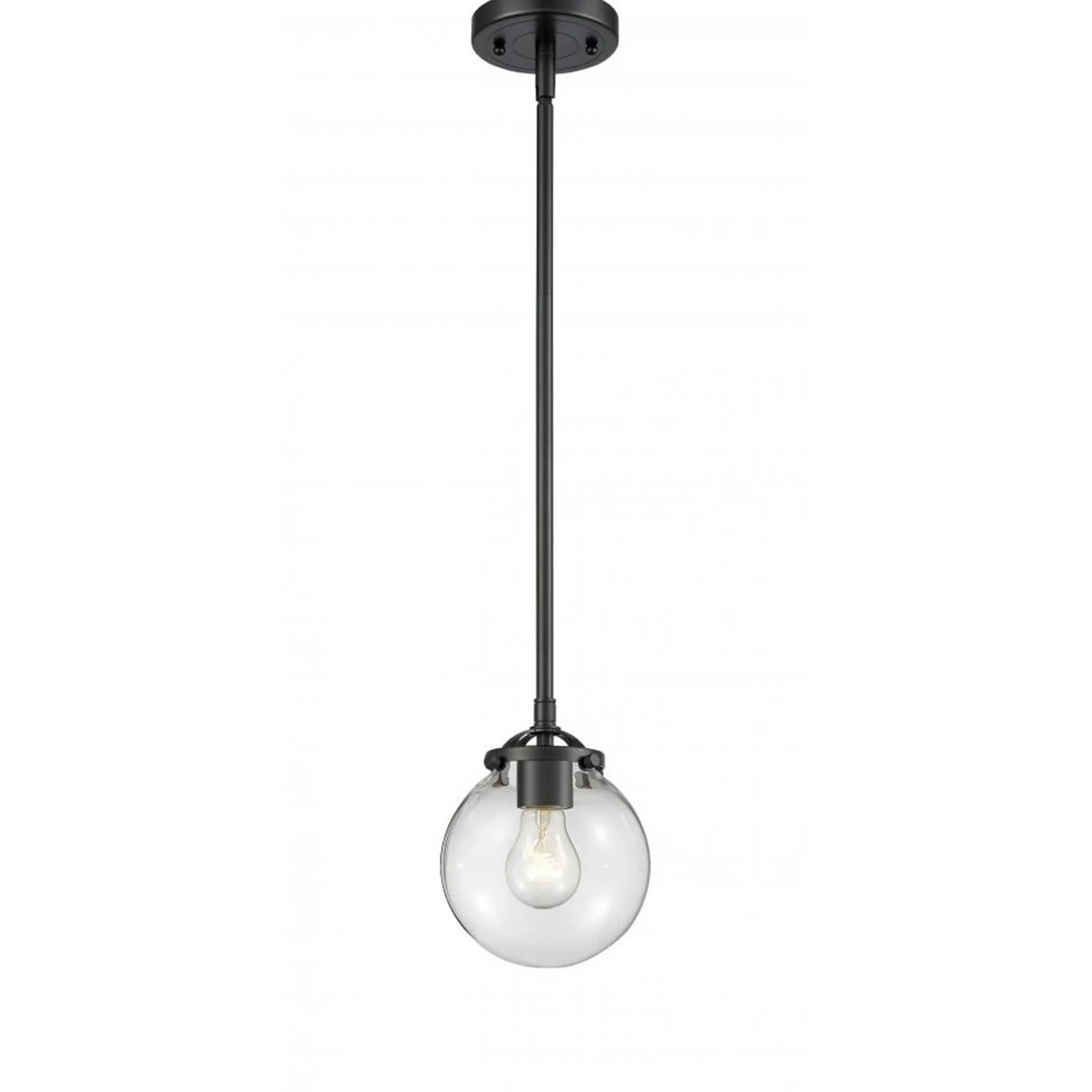 Mod Mix Clear Globe Pendant - Small