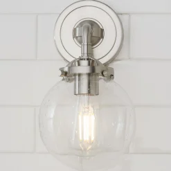 Mod Mix Seeded Globe Sconce