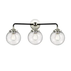 Mod Mix Seeded Globe Vanity Light - 3 Light