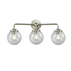 Mod Mix Seeded Globe Vanity Light - 3 Light