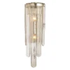 Molten Glass Paneled Sconce