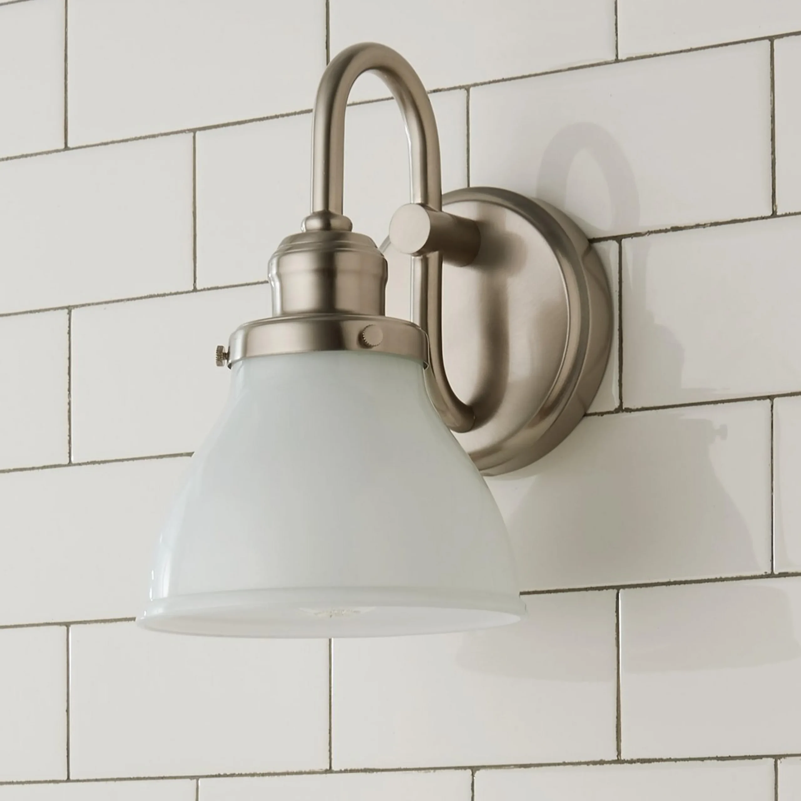 Montpelier Bath Sconce - Milk