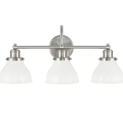 Montpelier Vanity Light - 3 Light - Milk