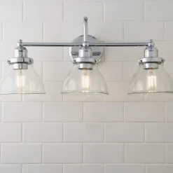 Montpelier Vanity Light - 3 Light - Clear