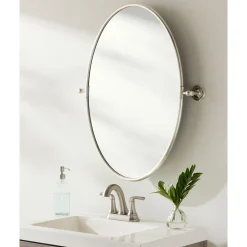 Mooreland Oval Tilt Mirror