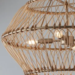 Natural Rowan Chandelier