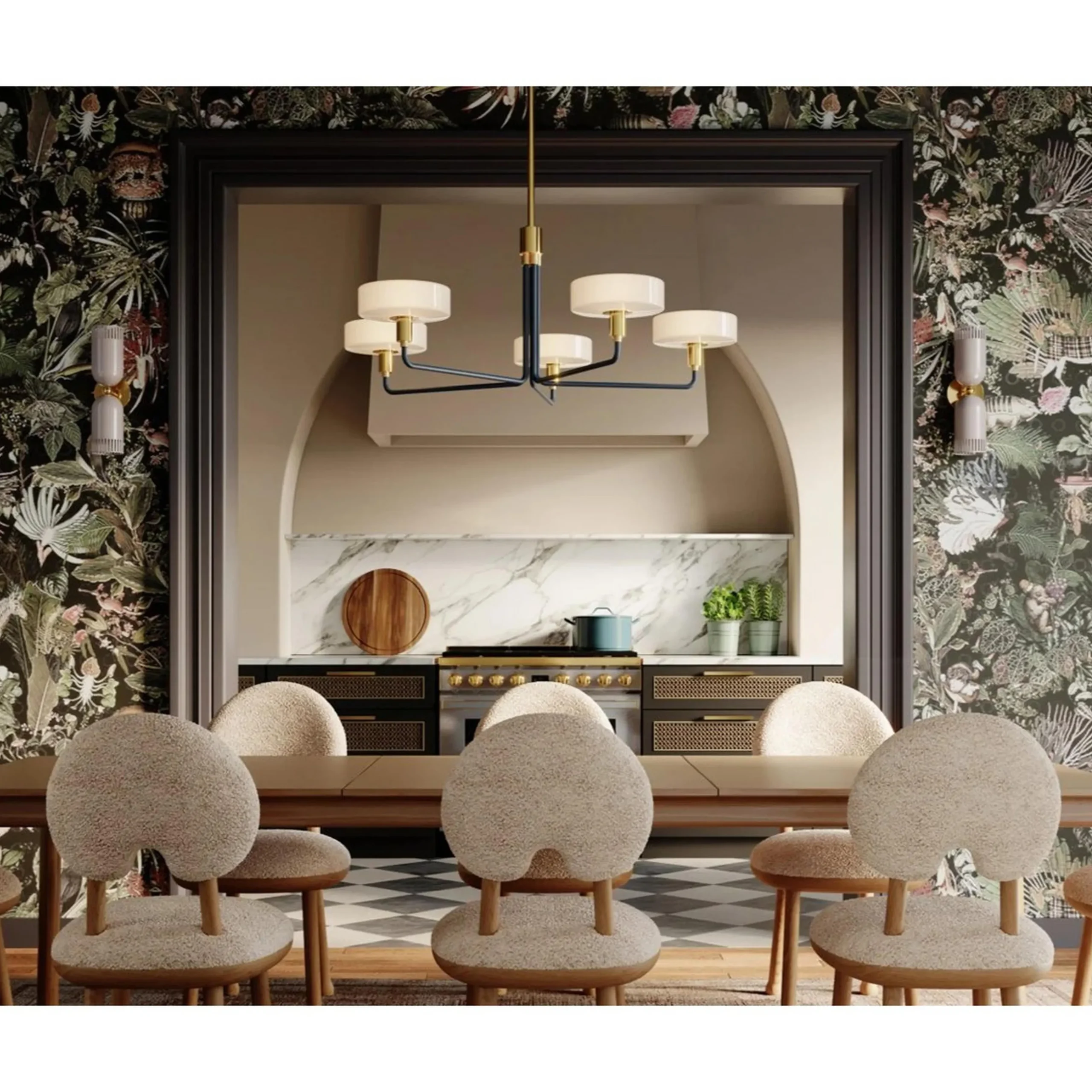 Nikola Chandelier - 5 Light